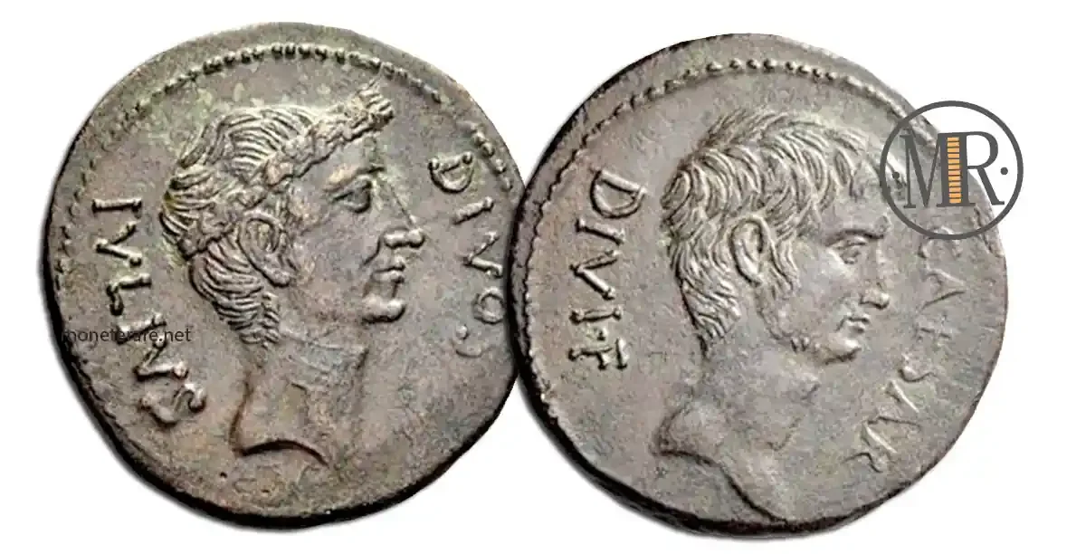 römische Münzen Sesterz von Julius Caesar