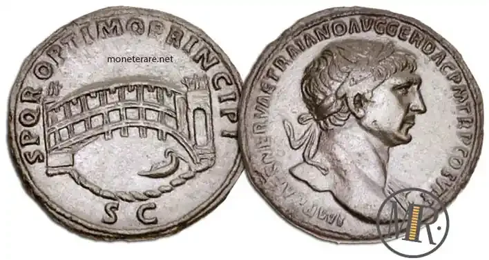 Wert Sesterz römisch Trajan