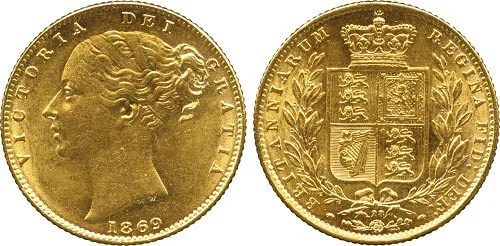 goldenes pfund 1869