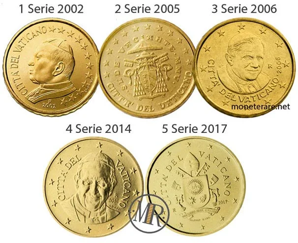 10 Cent Euro Vatikan fünfte Serie