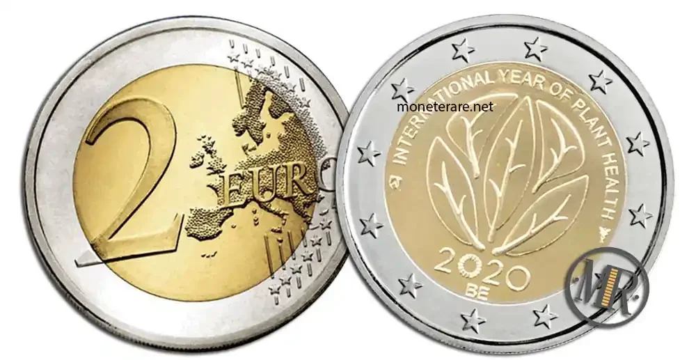 2 Euro Gedenkmünzen 2020 Belgien - Pflanzengesundheit