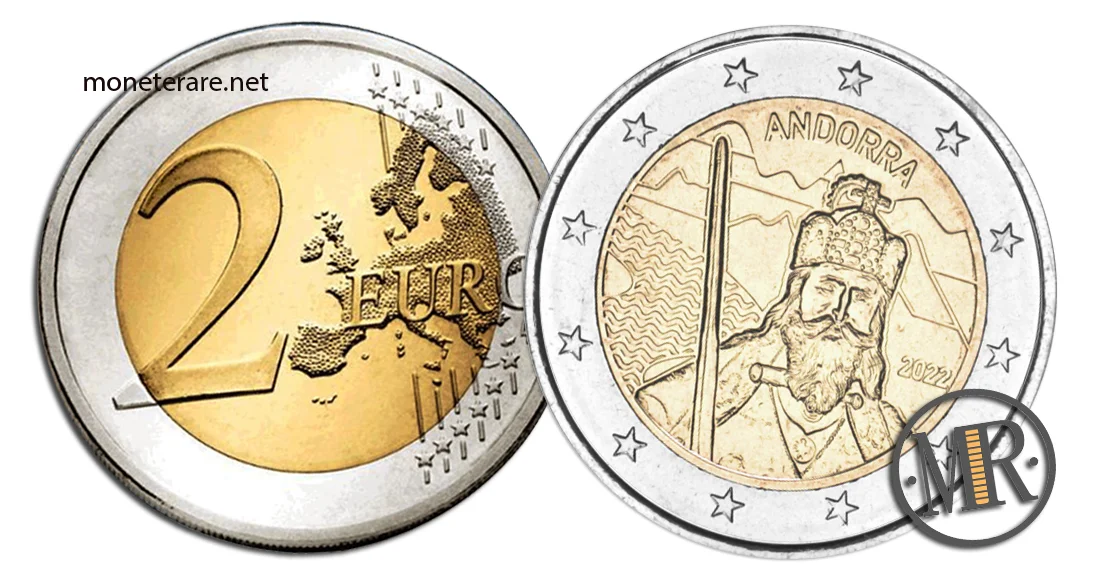 2 Euro Andorra 2022 Karls der Große