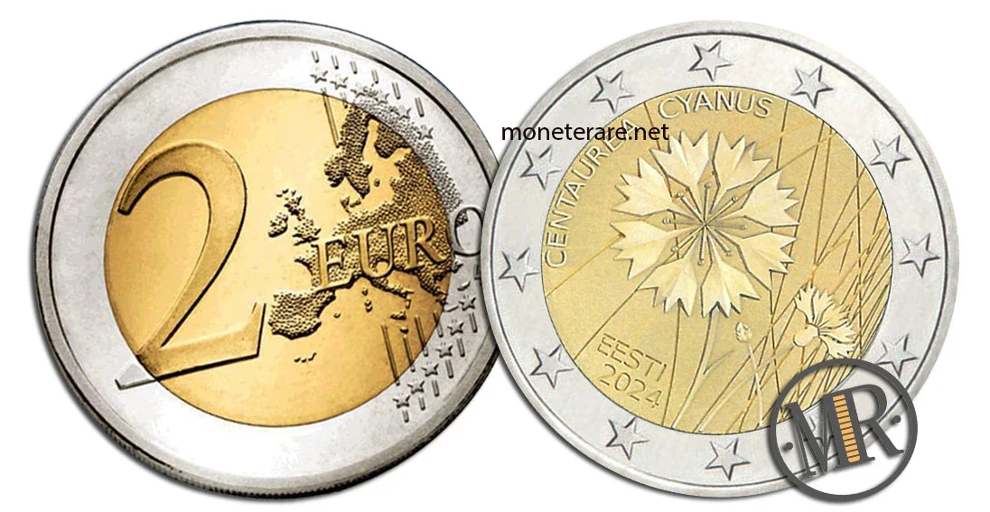 2 Euro Gedenkmünzen Estland 2024 Fiordaliso