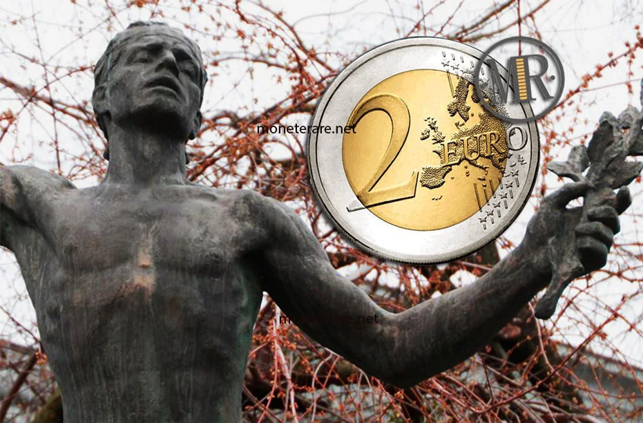 2 Euro Slowakei 2024 Maratona di Košice - Denkmal
