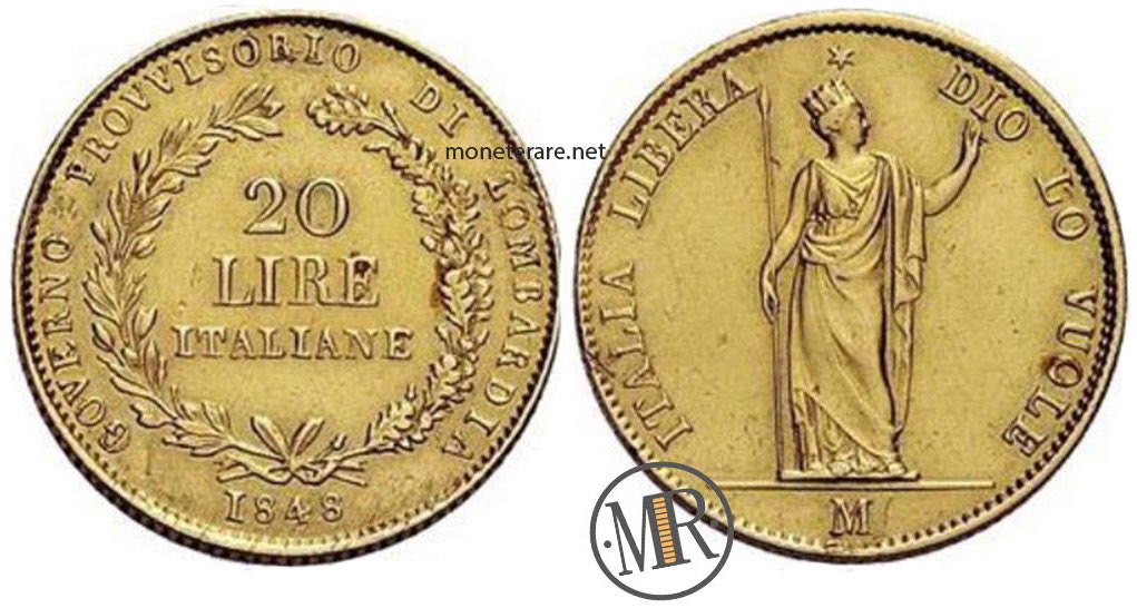 Die 20 Lire von 48