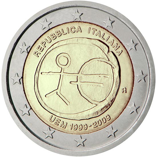 2 euro commemorativi Italiani