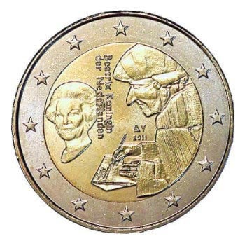 2 euro commemorativi Olanda 2011