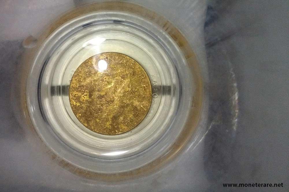 come pulire monete 200 lire