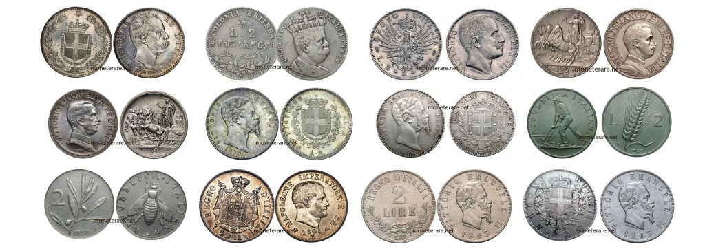 2 Lire nella Storia Italiana