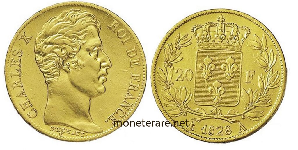 Napoléon d’or Karl X – 20-Franken-Gold