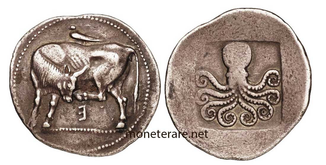 Griechische Münze Archaische Periode