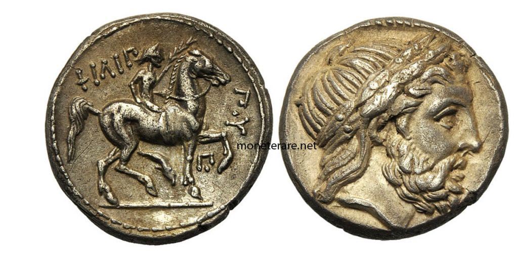 Makedonien Philipp II 359-336 v. Chr. Tetradrachme