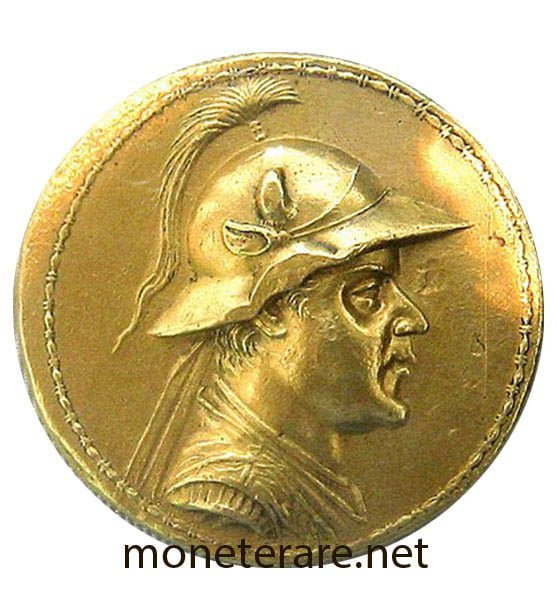 Griechische Münze Hellenistische Periode Eucratides