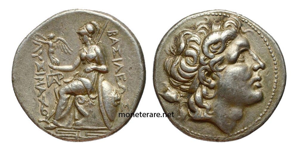Thrakien Lysimachos 327-281 v. Chr. /Seltene Tetradrachme