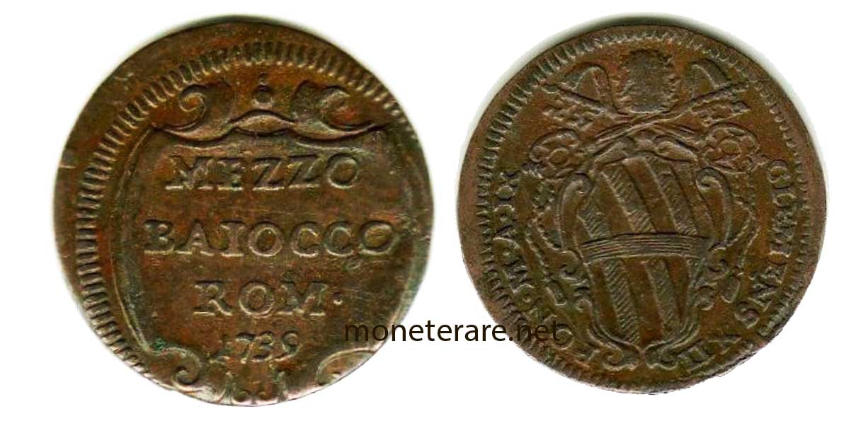 Halber Baiocco Romano