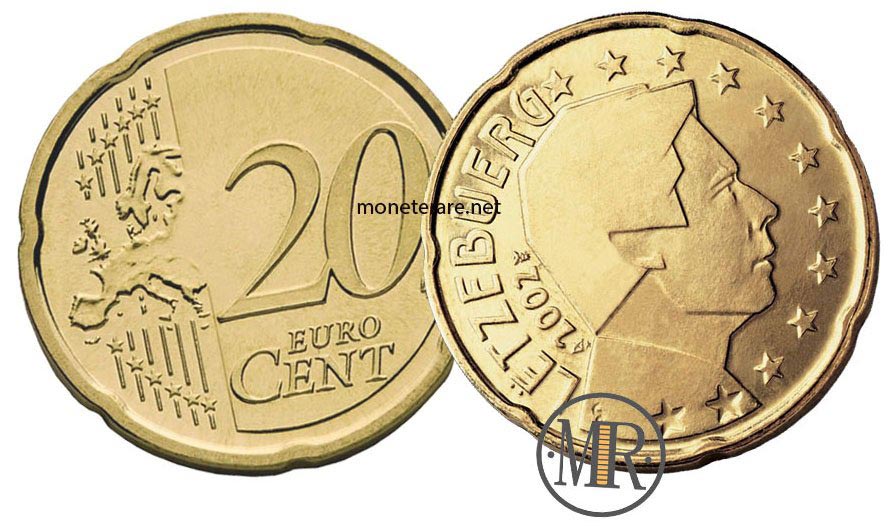 20 Euro Cent Luxemburg