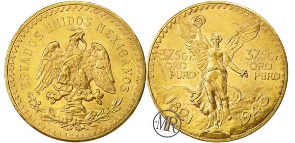 50-Pesos-Goldmünze