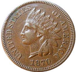 wertvolle-1-cent-münze-1870-Indian-Head-Penny