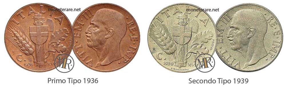 10 Centesimi Impero PROVA 1936 - 1939