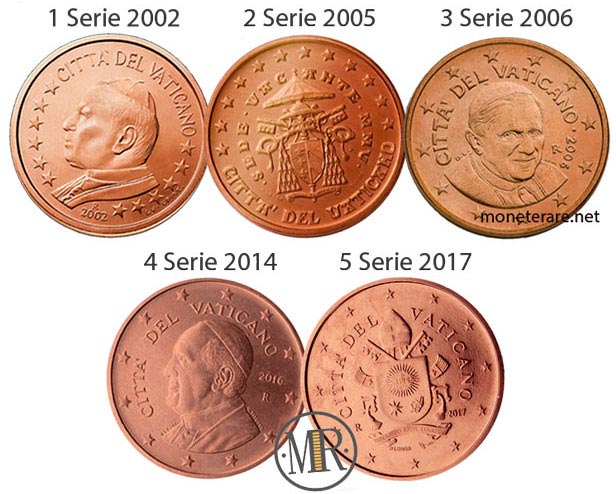 5 Eurocent Vatikan