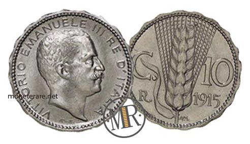 Progetto C per 10 Centesimi 1915