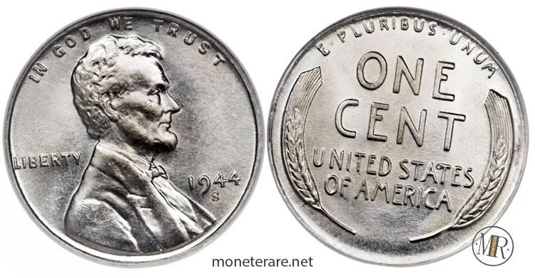 wertvolle-1-cent-münzen-1944-S-Lincoln-Steel-Penny