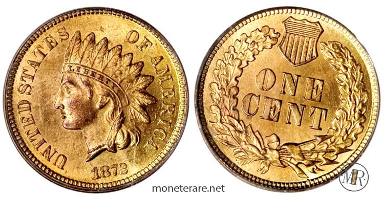 seltene-amerikanische-münzen-1872-Indian-Head-Penny-wertvollste-1-cent-münzen