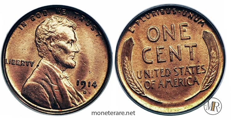 wertvolle-1-cent-münzen-1914-D-Lincoln-Penny