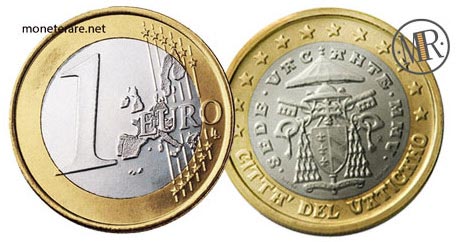 1 Euro Vatikan Kardinal Camerlengo 2005
