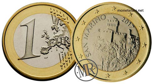 1 Euro der Republik San Marino Dritte Serie