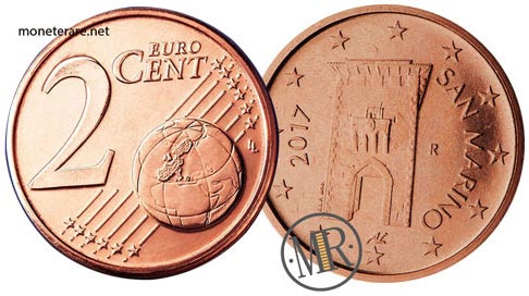2 Centesimi Euro San Marino Seconda Serie