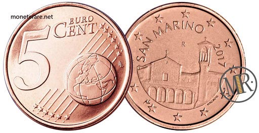 5 Eurocent San Marino Zweite Serie