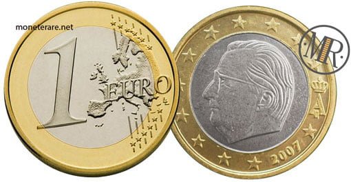 1 Euro Belgien Zweite Serie