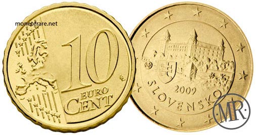 10 Eurocent Slowakei