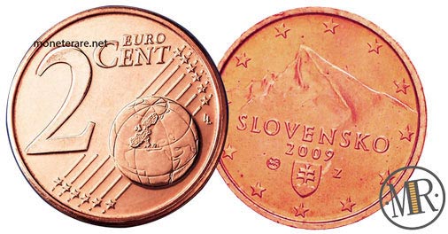 2 Eurocent Slowakei