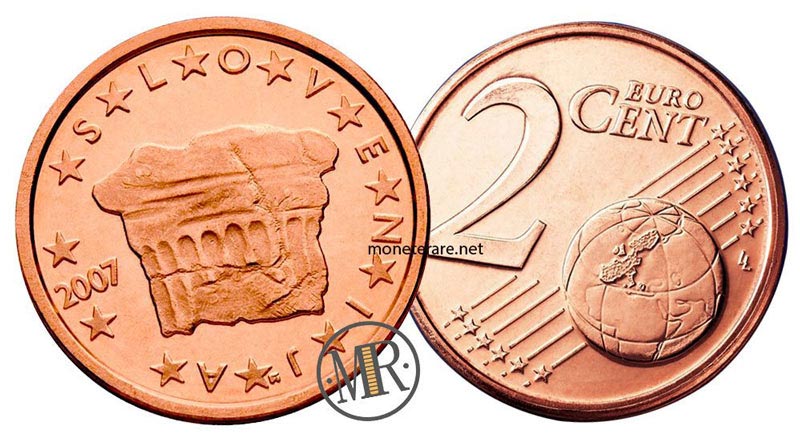 2 Eurocent Slowenien