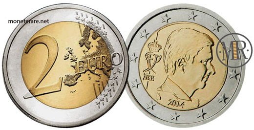 2 Euro Belgien Vierte Serie