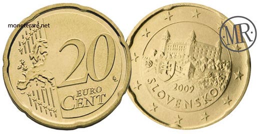 20 Eurocent Slowakei