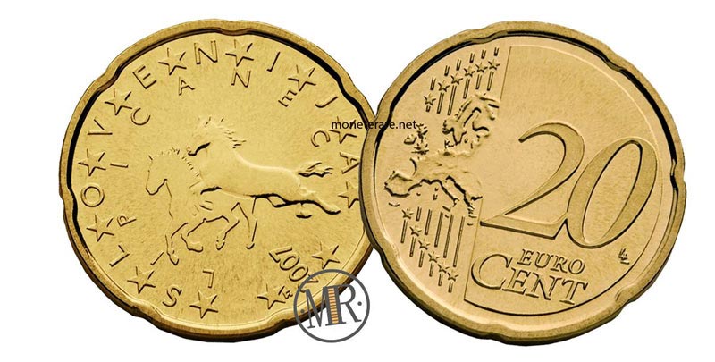 20 Eurocent Slowenien