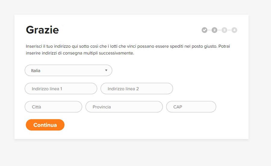 Screenshot: Eingabe persönlicher Daten – Wie man sich auf Catawiki registriert