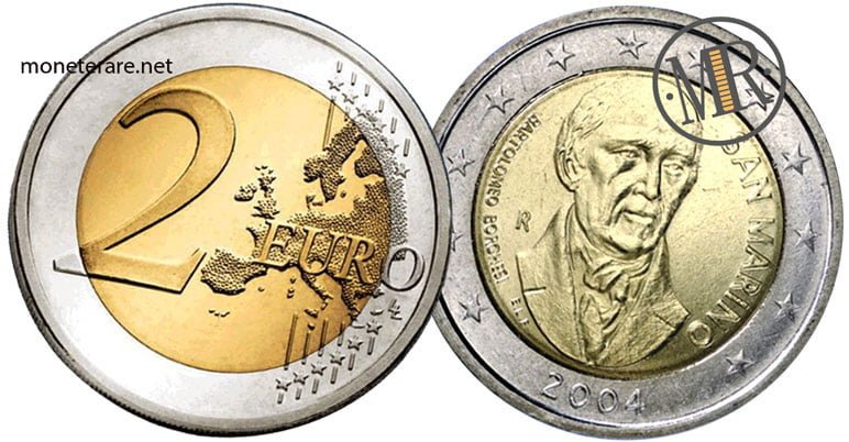 2 Euro San Marino 2004 Bartolomeo Borghesi