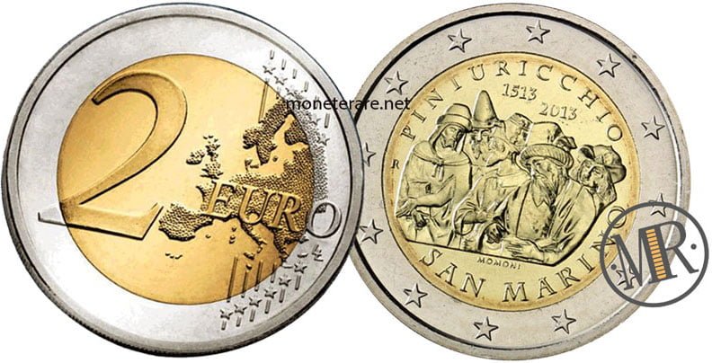 2 Euro Commemorativi San Marino 2013 Pinturicchio