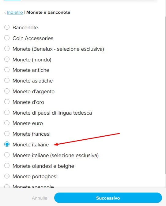 Münzen online verkaufen – italienische Münzen