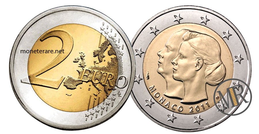 2 Euro Commemorative Monaco 2011 Nozze