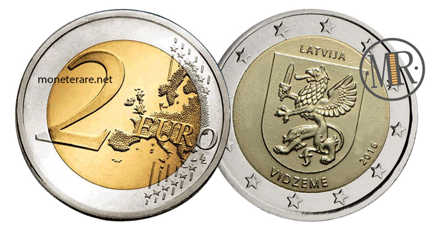 2 Euro Gedenkmünze Lettland 2016 - Livland