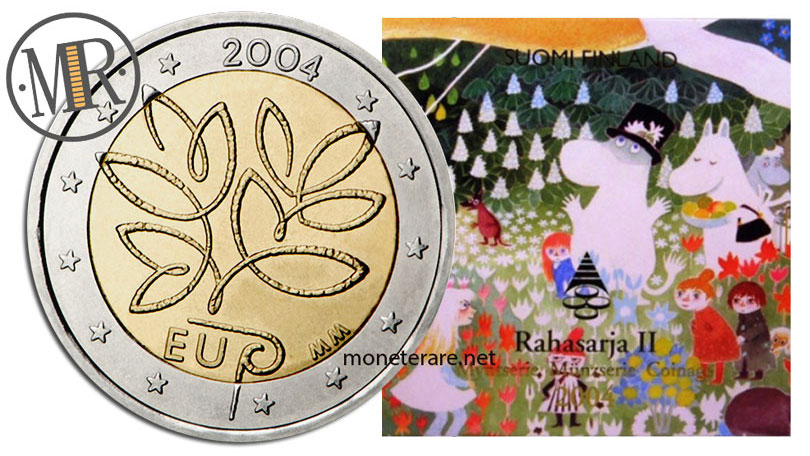 Finnland Kursmünzensatz 2004 – Moomin