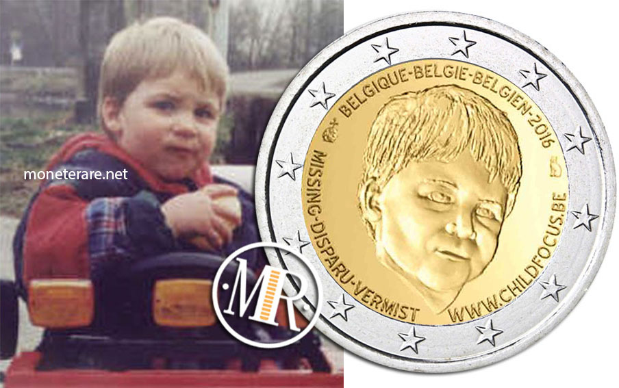 2 Euro Gedenkmünzen Belgien 2016 Liam Vanden Branden