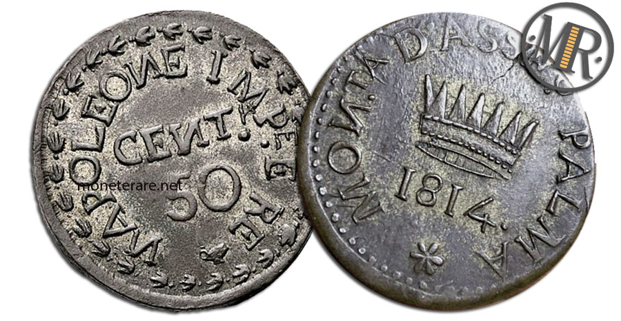 50 Centesimi Lire Napoleone I Palmanova