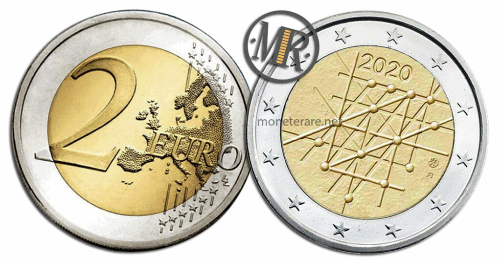 2 Euro Gedenkmünzen Finnland 2020 Universität Turku