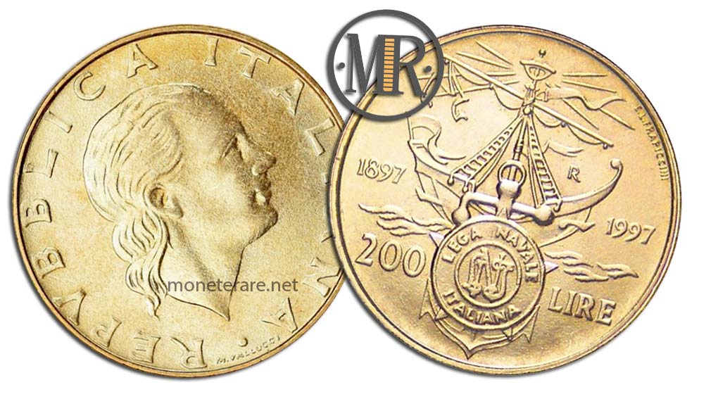 200 Lire 1997 Lega Navale
